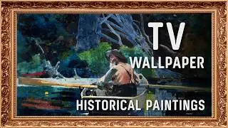 Silent Row | Calm Watercolor Art for TV