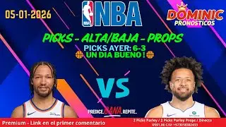 MY 3 GAMES 🏀 NBA PREDICTIONS TODAY 🏀 9 FREE PICKS 🏀 05-01-2026 #NBA #PICKS #PARLAY #PROPS 🔥🏀🔥
