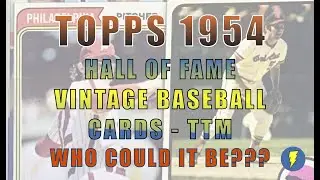 Topps 1954 HOF vintage baseball card & 60s and 70s PC Additions!