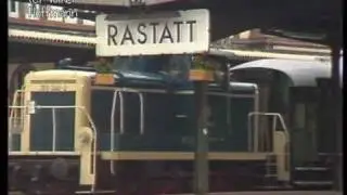 Bahnhof Rastatt 1984 - G&uuml;terhallenfest - (Ausschnitt)