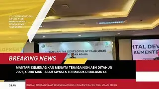 Mantap ! Kemenag akan menata Tenaga Non ASN di Tahun 2026, Guru Madrasah termasuk didalamnya