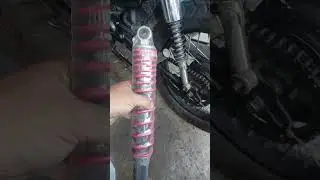 Shineray Work Cross 150 Instala&ccedil;&atilde;o amortecedores Factor