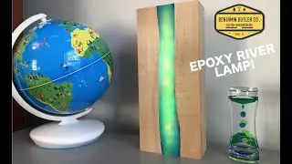 Epoxy Resin River L.E.D Lamp EASY To Make