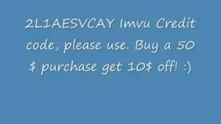 Imvu Credits coupon