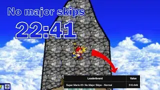 Super Mario 63 No Major Skips Speedrun in 22:41