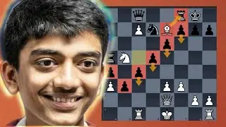 Pawnstorm ALERT! - Mittal vs Gukesh - Aimchess Rapid 2022 - Queen's Gambit Declined, Harrwitz Attack