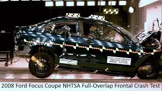 2008-2011 Ford Focus Coupe NHTSA Full-Overlap Frontal Crash Test