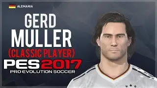 GERD MULLER (ALEMANIA - BAYERN MUNICH) PES 2017 PS4