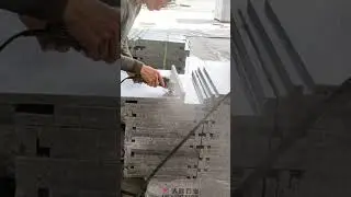 Hand Cut Grey Landscape Stone Granite Pool Coping Tile