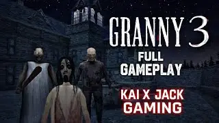 Escape or Die Trying! | Granny 3 Full Gameplay #granny  #grannygame 