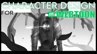 CHARACTER DESIGN FOR WEBTOON (call to action contest)