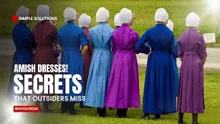Hidden Meanings in Amish Clothes That Outsiders Miss