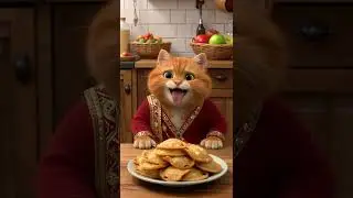 Angry Eating: Spicy Samosa Rage 🔥 #ChubbyCatEats