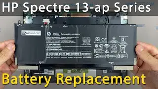 HP Spectre x360 13-ap Battery Replacement | Step‑by‑Step DIY Guide