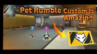 Pet Rumble Custom is amazing || Garena free fire||