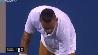 Nick Kyrgios FATAL 138 MPH Second Serve