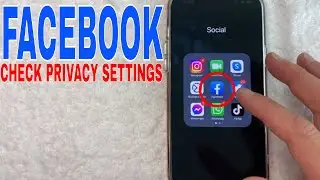 ✅  How To Check Facebook Privacy Settings 🔴