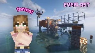Building My First Ever Iron Farm! | EVERLAST Ep 4