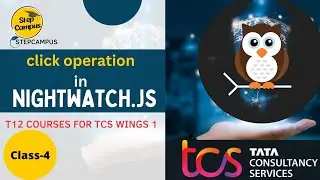 Операция click в nightwatch js || Автоматизированное тестирование с помощью Nightwatch JS