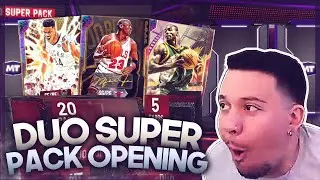 2K GAVE US 40 DUO SUPER PACKS! 6 GALAXY OPAL PULLS!