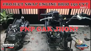 MODIFIKASI MATIC ENGINE SWAP  | PASANG MESIN VARIO 150 DI BEAT FI, PNP GAK JHON ? || VLOG-39 PART 2