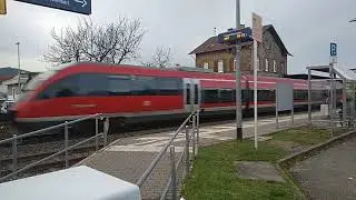 Durchfahrt 3x BR 643 in Maikammer-Kirrweiler