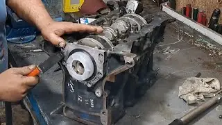 Auto Repair: How to Replace  Crankshaft Seal - DIY Engine Oil Leak Fix