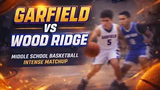 Garfield Middle School basketball team put on a dominant performance vs WoodRidge Middle School🏀🔥