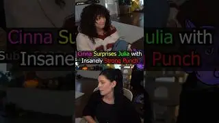 Цинна удивила Джулию невероятно сильным ударом #cinna #twitchclips #twitch