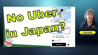Using the Uber App in Japan