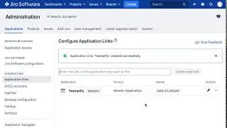 Set up Jira Application Link