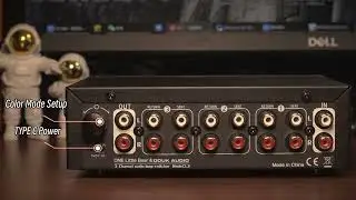 Douk Audio L3 3 Channel Stereo Audio Loop Switcher with VU Meter RCA Selector BOX