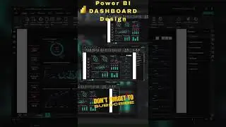 Power BI Employee Burnout Dashboard Design  #powerbi  #businessintelligence #shorts #datatraining
