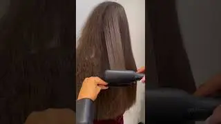 Un lissage parfait en un seul passage avec ghd max 🤩
