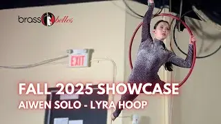 Aiwen's Lyra Hoop Solo at Fall 2025 Showcase Brass Belles Mississauga