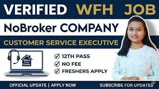 🚨 NO BROKER WFH JOB VACANCY 