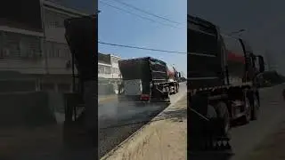Asphalt macadam synchronous sealing car# Highway maintenance# Highway construction