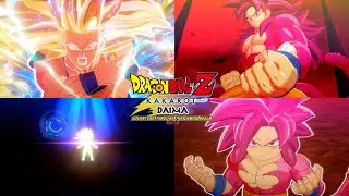 GOKU GOES SUPER SAIYAN 4 IN DBZ: KAKAROT (EPIC Transformation) [DAIMA DLC Part 2]