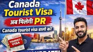 Canada tourist visa will now be available PR CANADA open tourist visa 😱#canada
