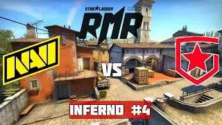 Гранд-финал. NAVI vs GAMBIT. Map-4 Inferno. StarLadder CIS RMR 2021