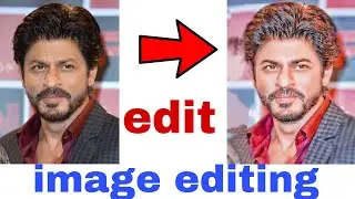 image editing kse kre फोटो को एडिट केसे करें how to image editing no app needed @teachno216