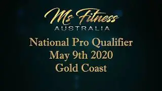 Ms Fitness Australia 2020 Shows