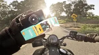 Cruising around and shooting 110 film