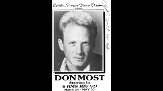 DON MOST aka RALPH MALPH from HAPPY DAYS interview 03/29/1993 with BLOODY F MESS