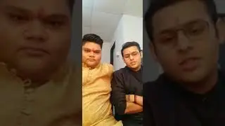 Dev Joshi and Purvesh bhaiya live video || on Instagram ||