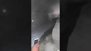 Ada Lava beku di dalam Bangker di Puncak gunung merapi
