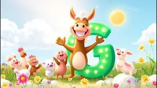 The Cow Who Mooed So Loud, She Broke the Alphabet! | Funny ABC Song for Kids | Moo-sical Alphabet