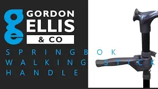 Springbok Walking Stick Handle