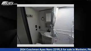 Spectacular 2024 Coachmen Apex Nano Travel Trailer RV For Sale in Manheim, PA | RVUSA.com