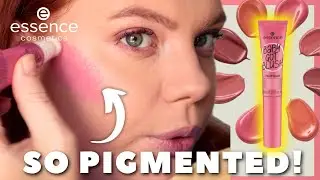 ✨NEW✨ essence liquid blush baby got blush REVIEW